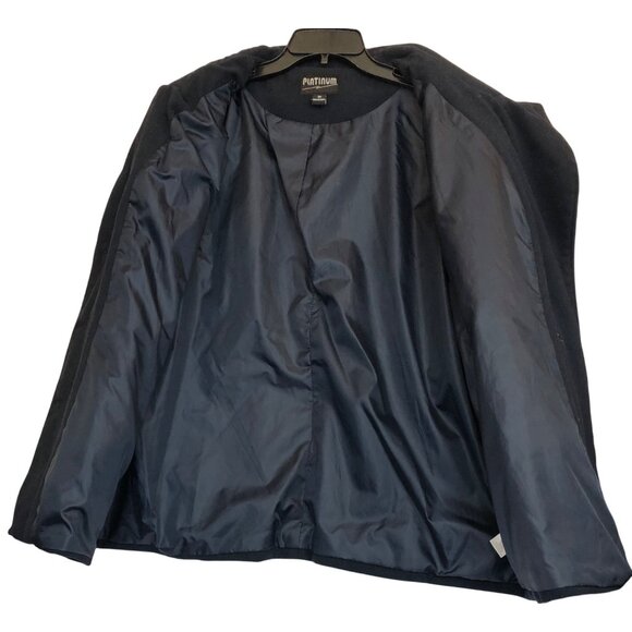 Platinum Women’s Blue Double Breasted Pea Coat Pre-Owned Size 3X - Picture 4 of 9